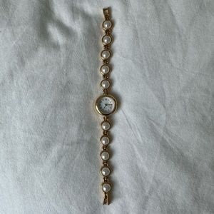 Working vintage pearl watch